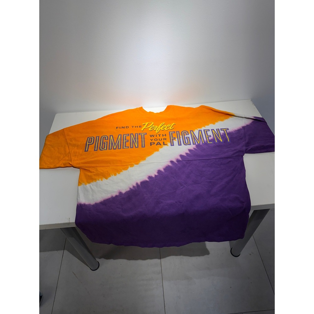 Disney Spirit Jersey Epcot Festival of the Arts 2020 Figment Tie Dye Large - Picture 3 of 13